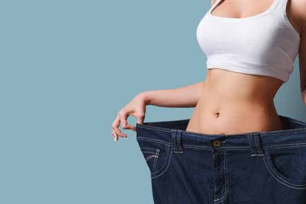 woman after fat reduction treatment Swindon