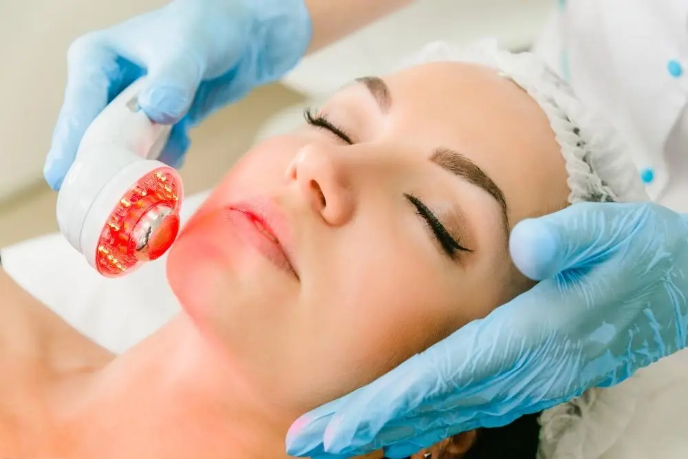 woman having non-surgical Morph8 treatment Swindon