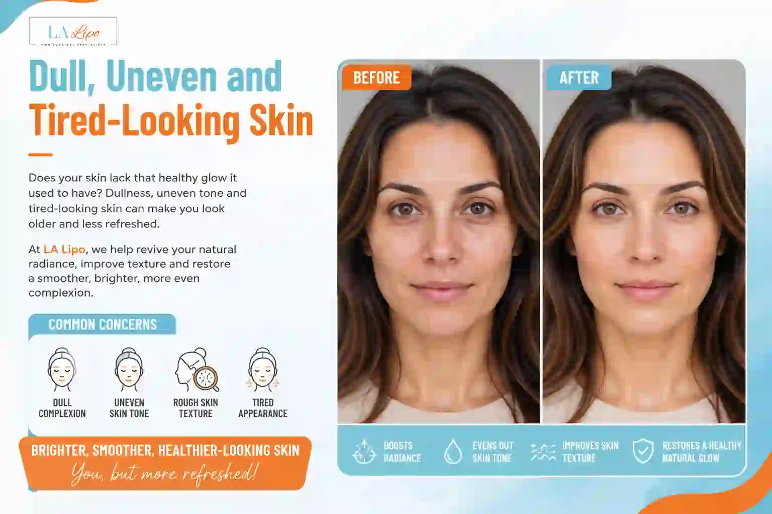 Sign #5: Dull, Uneven and Tired-Looking Skin Swindon